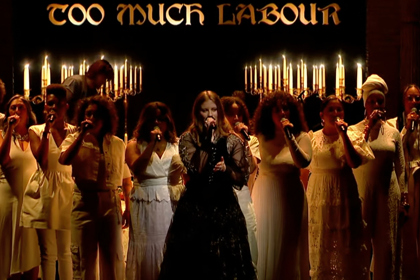 "Labour" - Paris Paloma with the Resistance Revival Chorus (LIVE on The Late Show)