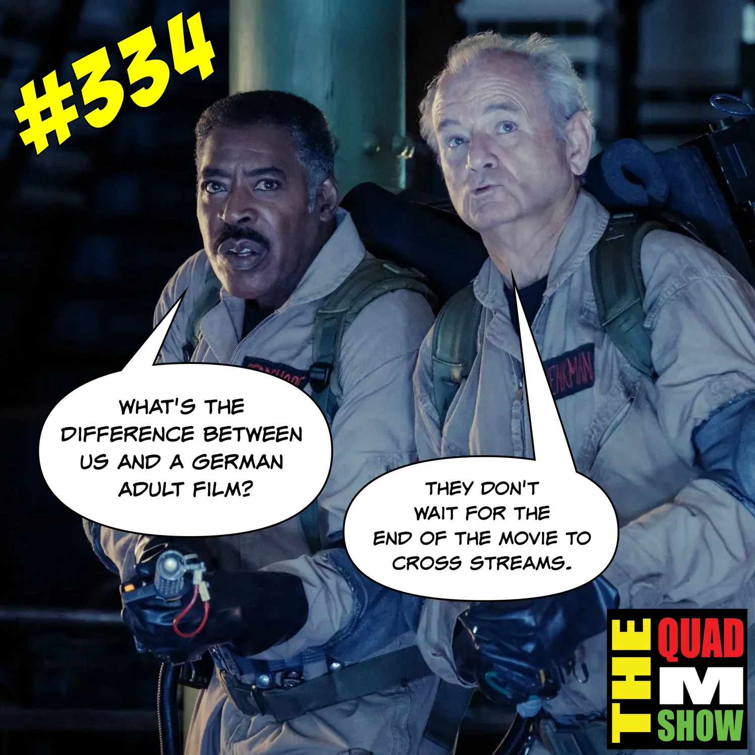#334 - Ghostbusters: Frozen Empire Review, Bowling Sucks, & Storytime With Krissy episode artwork