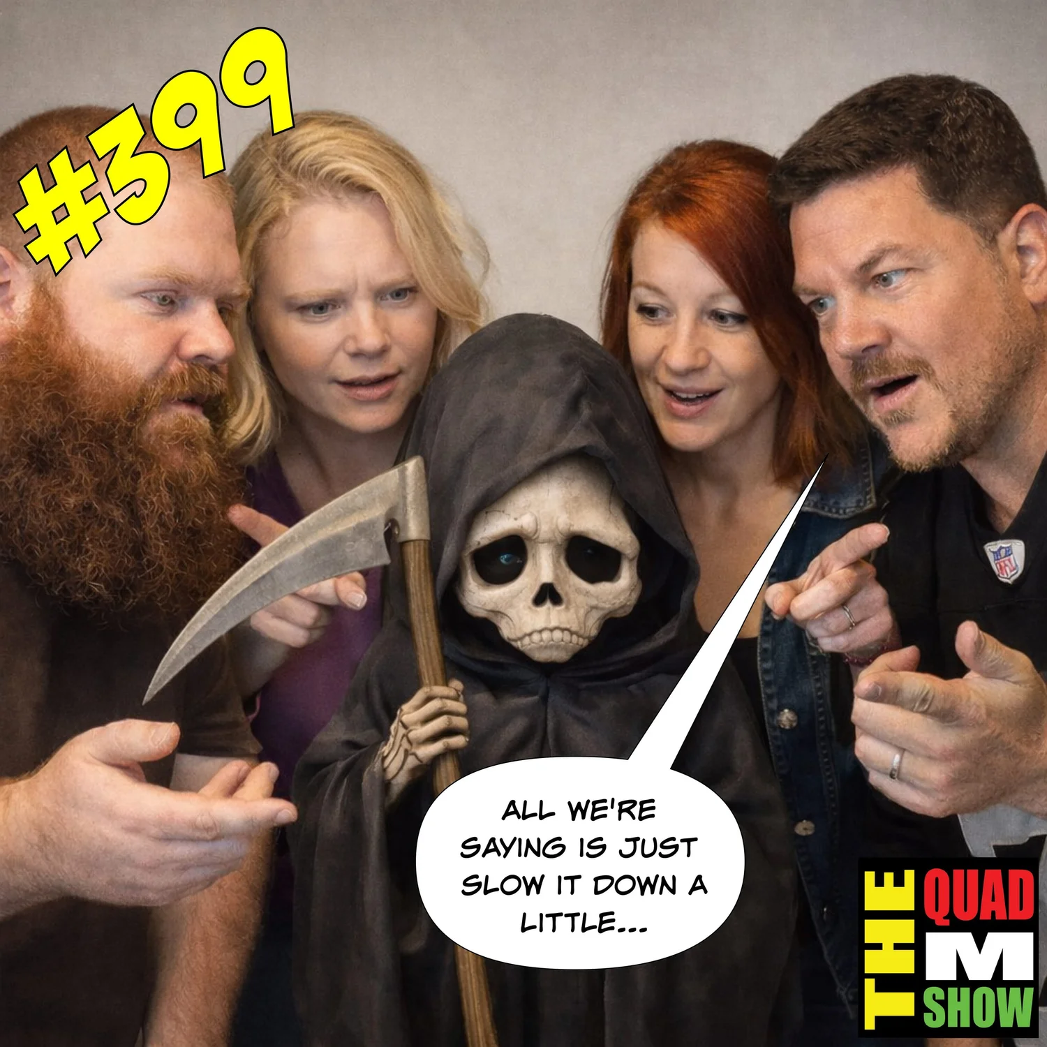 #399 - The Grim Reaper Needs To Settle Down, Iron Lung Review, & Name That Backwards Tune: VD Edtion