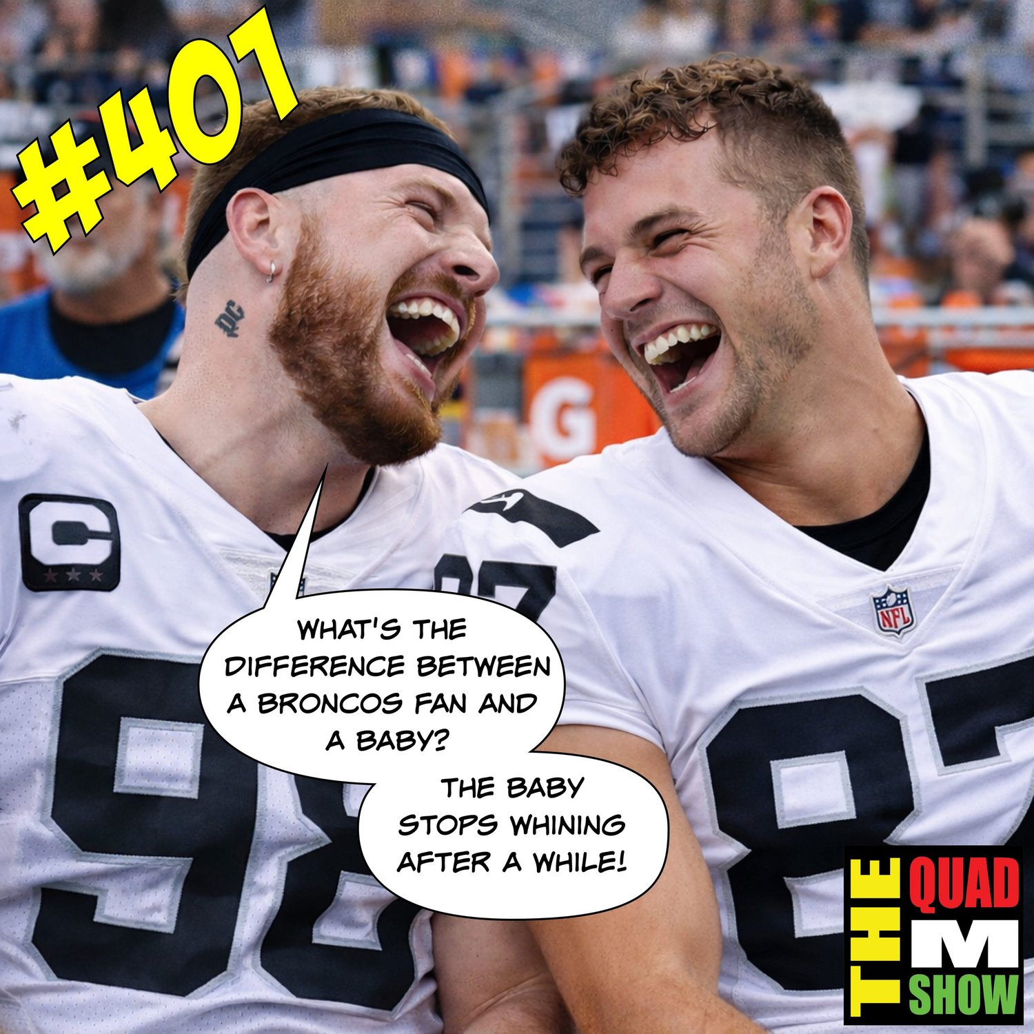 #401 - Maxx Crosby, Sexy Time Leg Cramps, & Is This Quote Real?