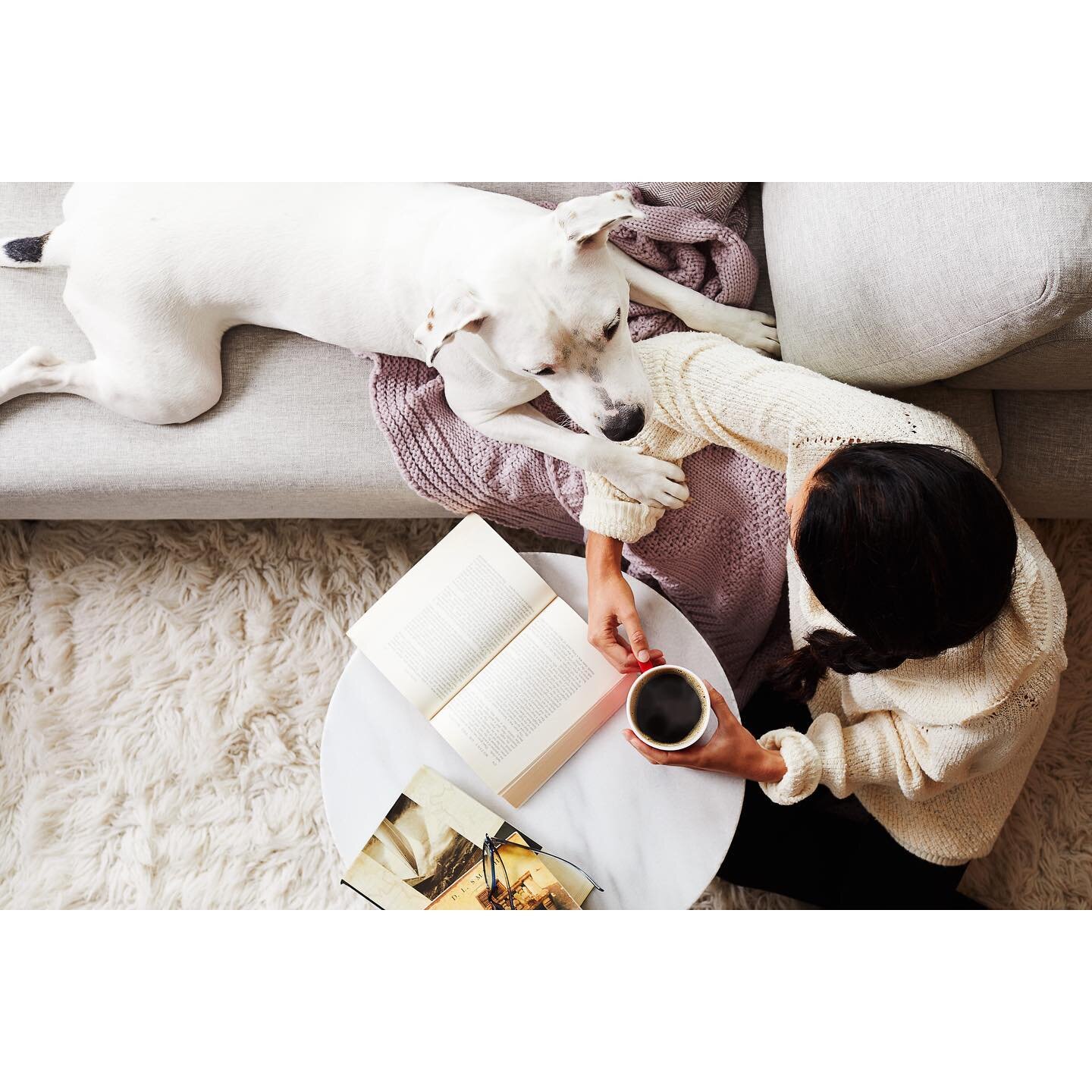 This is not me, this is not my dog. But I DID make that cup of coffee for a fall shoot with @keurig and am currently rocking a side braid, so I&rsquo;m going to live in this dream for awhile. Easy like Sunday morning.
.
.
.
.
.
.
.
.
Photo by @ericaa