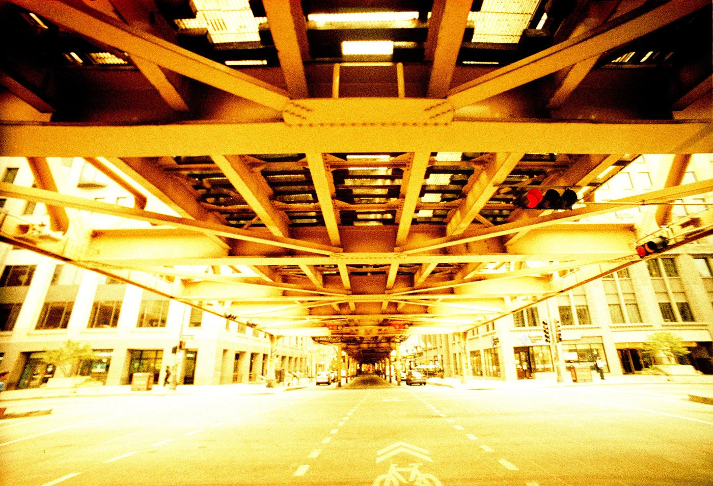 Chicago Tracks . Lomo LCA Series