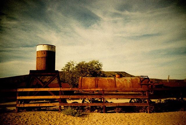 Exploring Pioneertown, while waiting for our reservations at Pappy and Harriet's.  #yuccavalley #pioneertown #pappyandharriets #californiadesert #analogphotography #analog #analogue #analogfilm #lom #lomography #lomographie #lomo #lomolca #crossproce