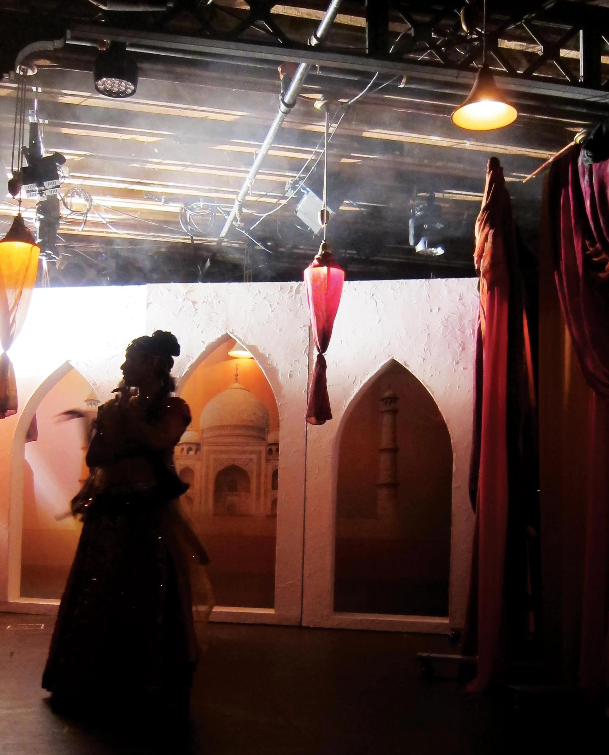 Scenic painting for Heineken commercial.