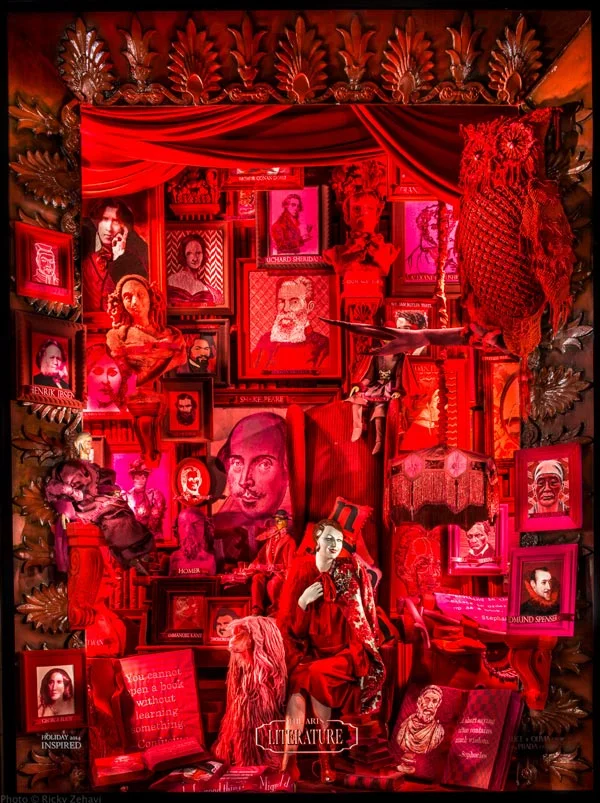 Fabrication assistant to Burke & Pryde. Bergdorf Goodman holiday window display. Photo by Ricky Zehavi. 2015