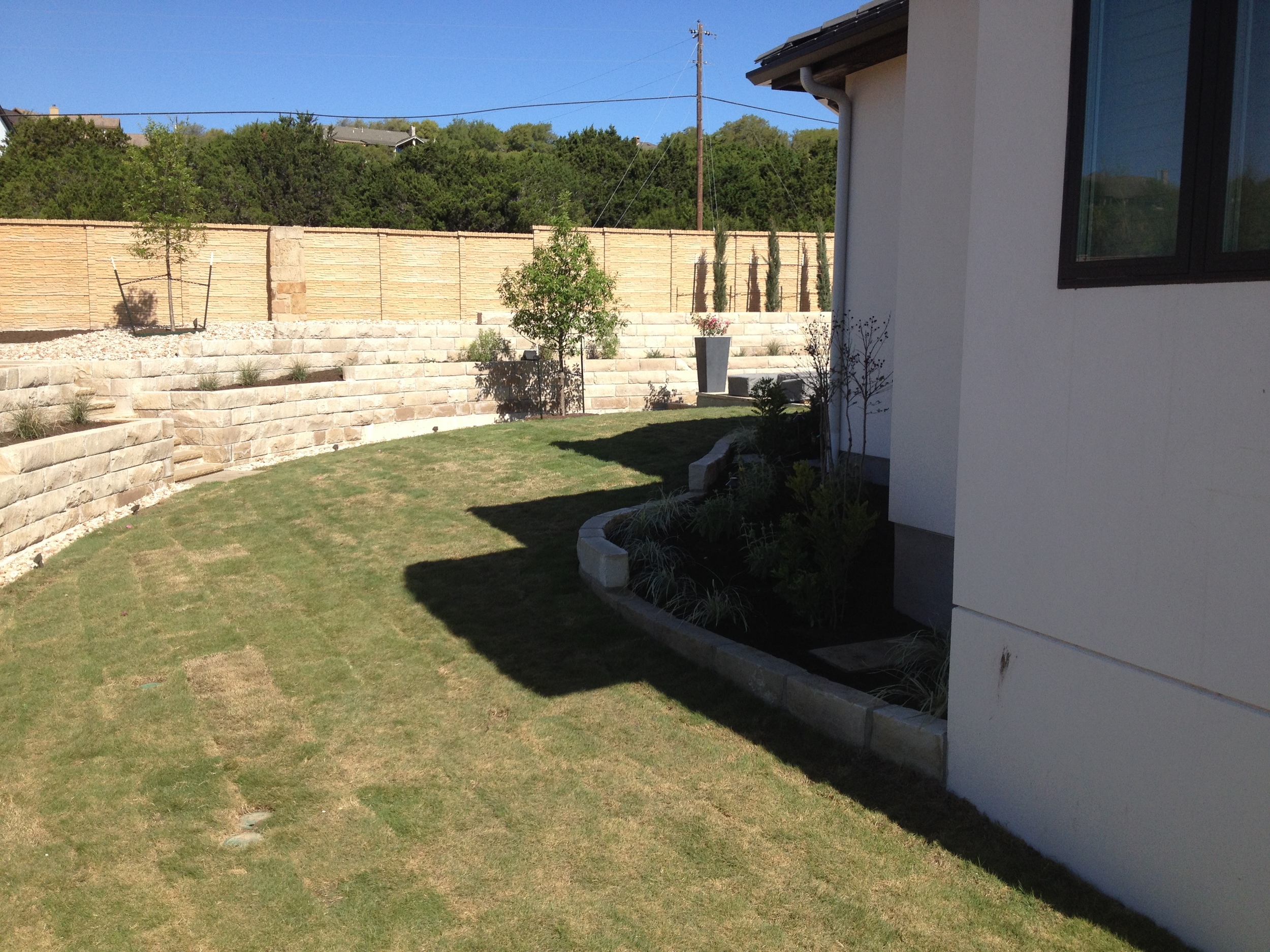 Beds - grass - Landscape for front and back yard (4).JPG