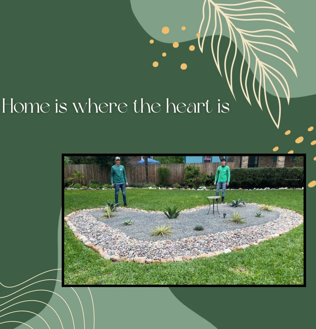 Creating Designs to make you feel the most at home!

#lawn #lawncare #austin #austintexas #texas #512 #home #homeimprovement #cedarparktx #roundrocktx #treeservice 
#austin #austintexas #lagovista #lagovistatx #roundrock #landscape #leander #leandert