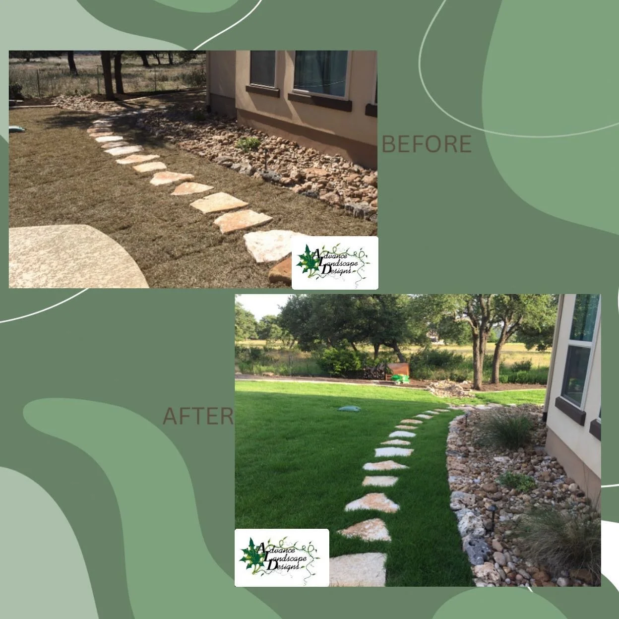 Call us today to see how we can upgrade your lawn! 

#Austin #Roundrock #roundrocktx #cedarpark #cedarparktx #lakewaytx #leander #leandertx #texas #landscape #commercial #residential #familyowned #advancelandscapedesign #design #gorgetown #gorgetownt