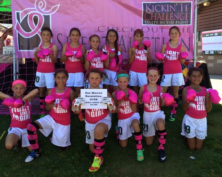2015 Power of Pink Winner, GU10 San Marcos Revolution