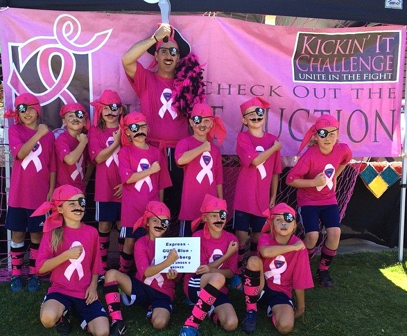 2015 Power of Pink Runner Up, GU9 Encinitas Express