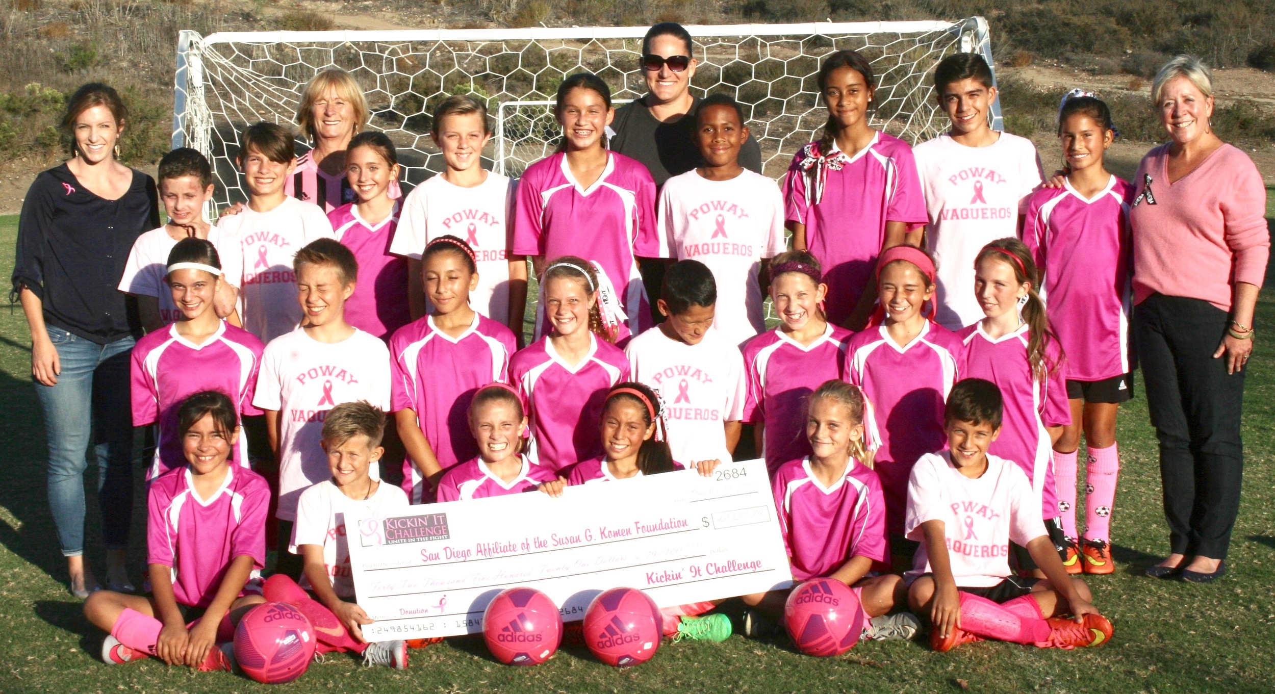 2015 Kickin' It Challenge Donation