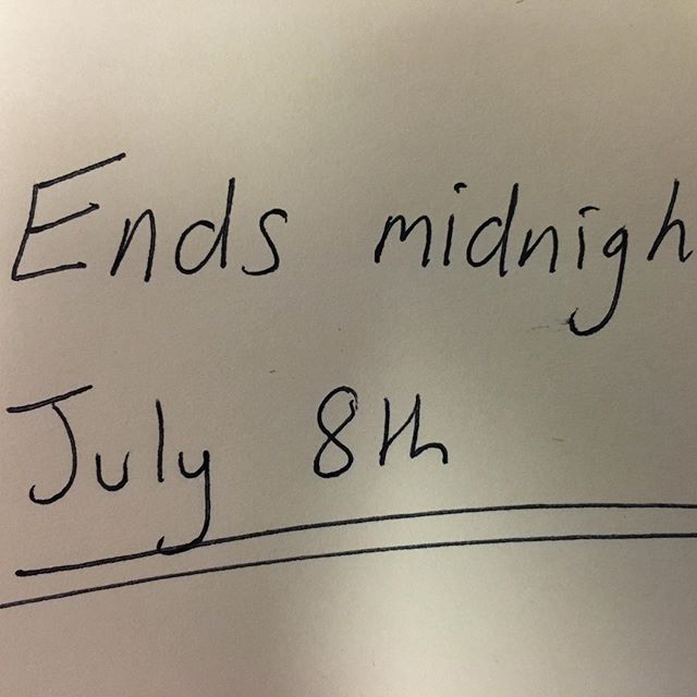 Great work by the teams with their uniforms and also with sharing the photos with friends and family. Ends midnight July 8th. #kickinitchal