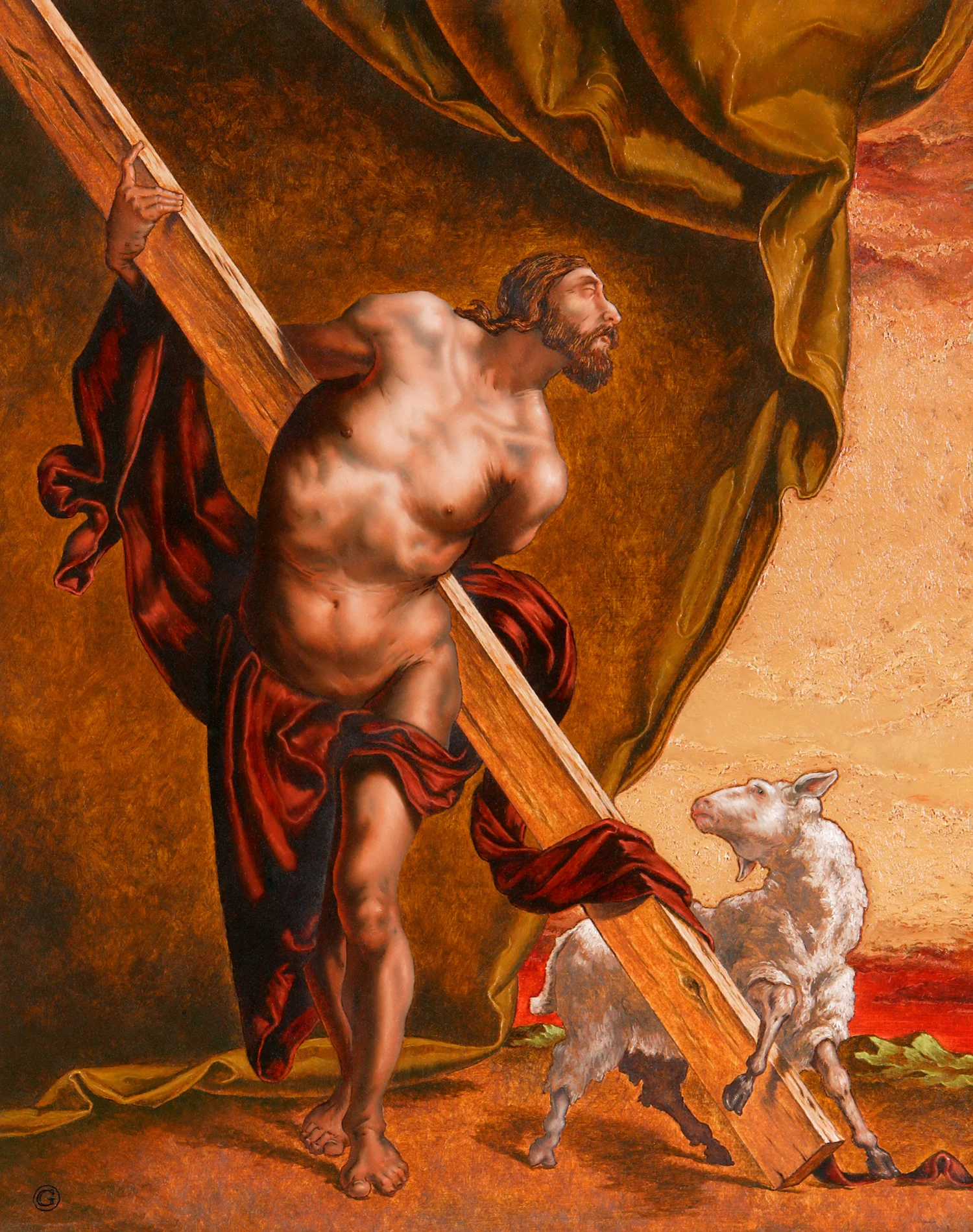 Station II Jesus Takes Up The Cross