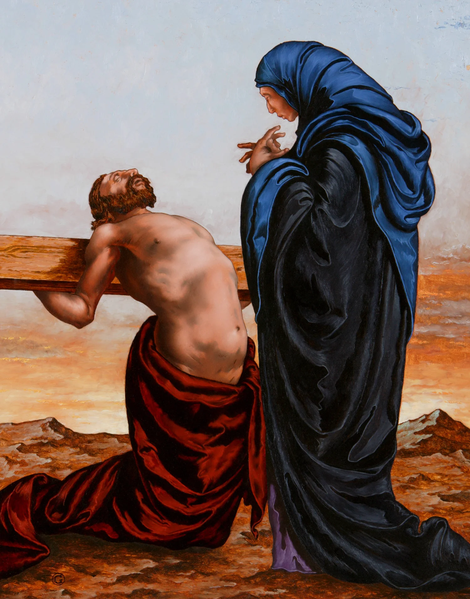 Station IV Jesus Meets His Mother