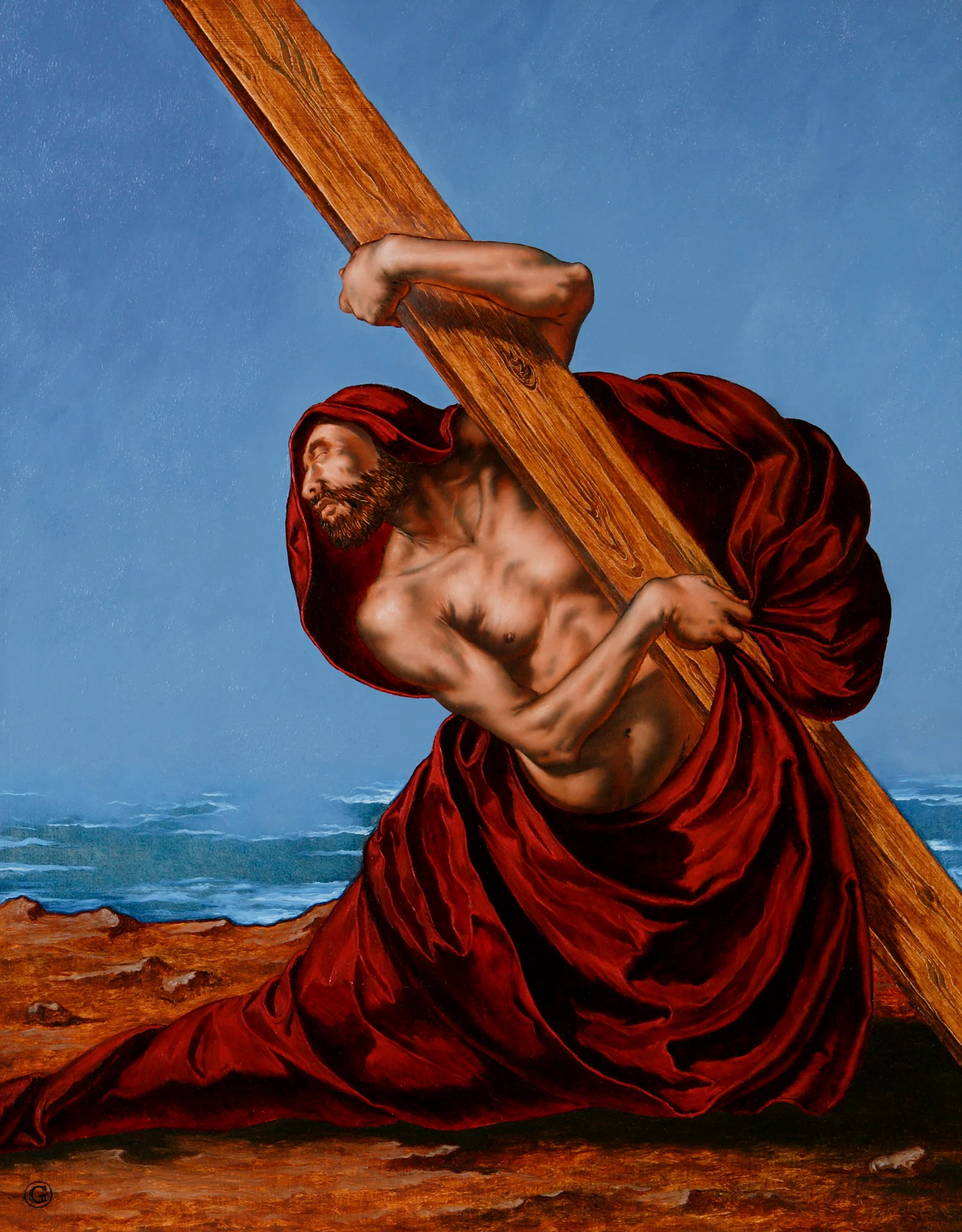 Station VII Jesus Falls A Second Time