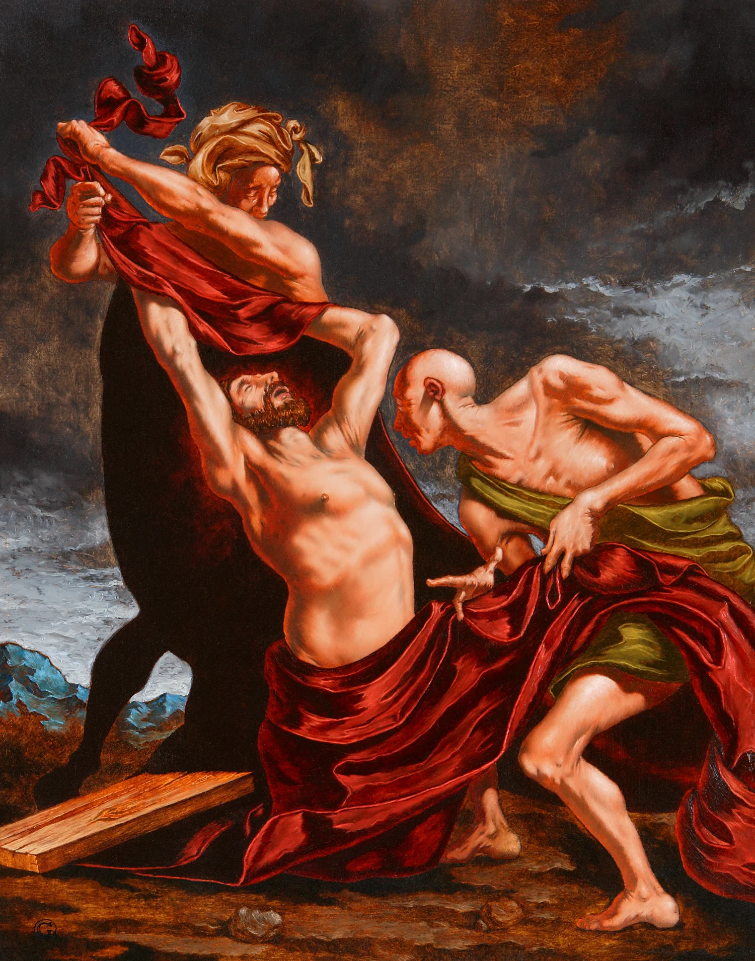 Station X Jesus Is Stripped Of His Garments