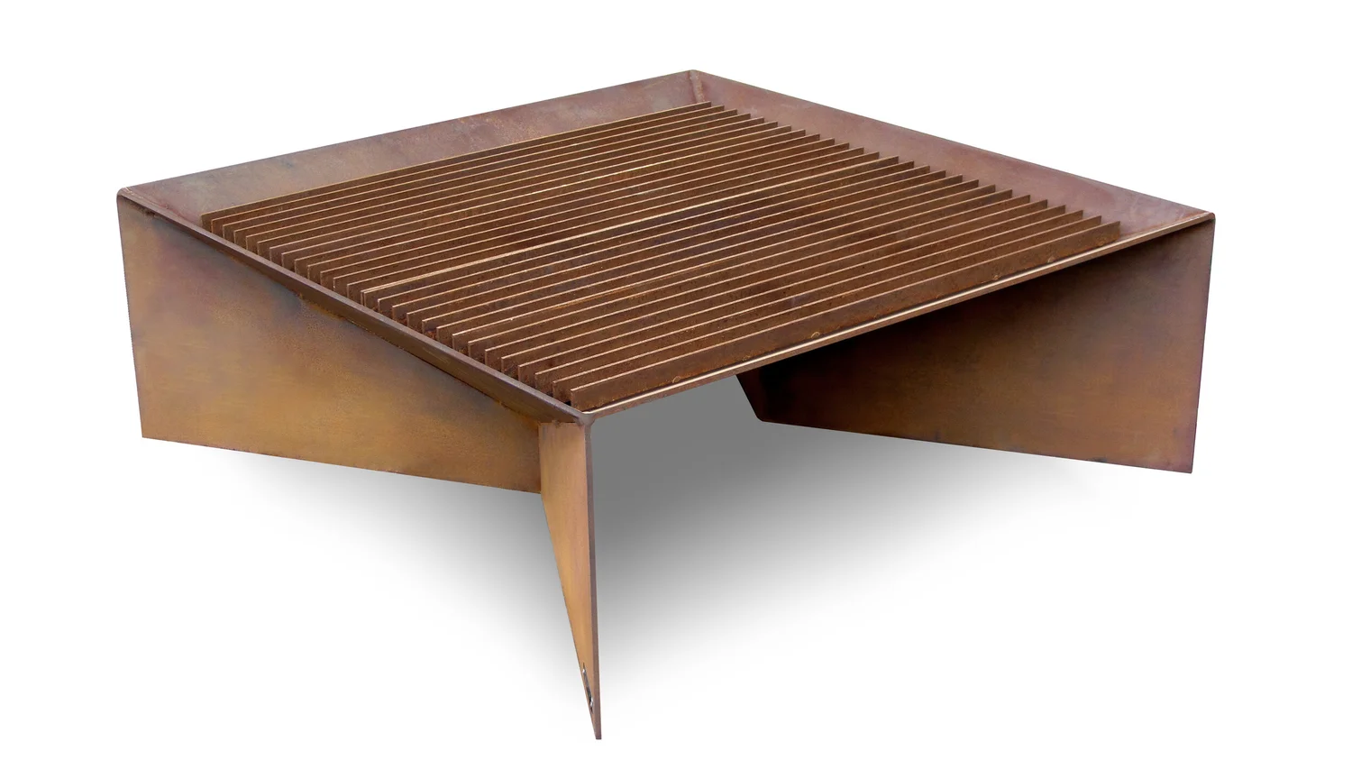 Luxury Fire Pit | 40 Geometric Steel Fire Pit — plodes® studio