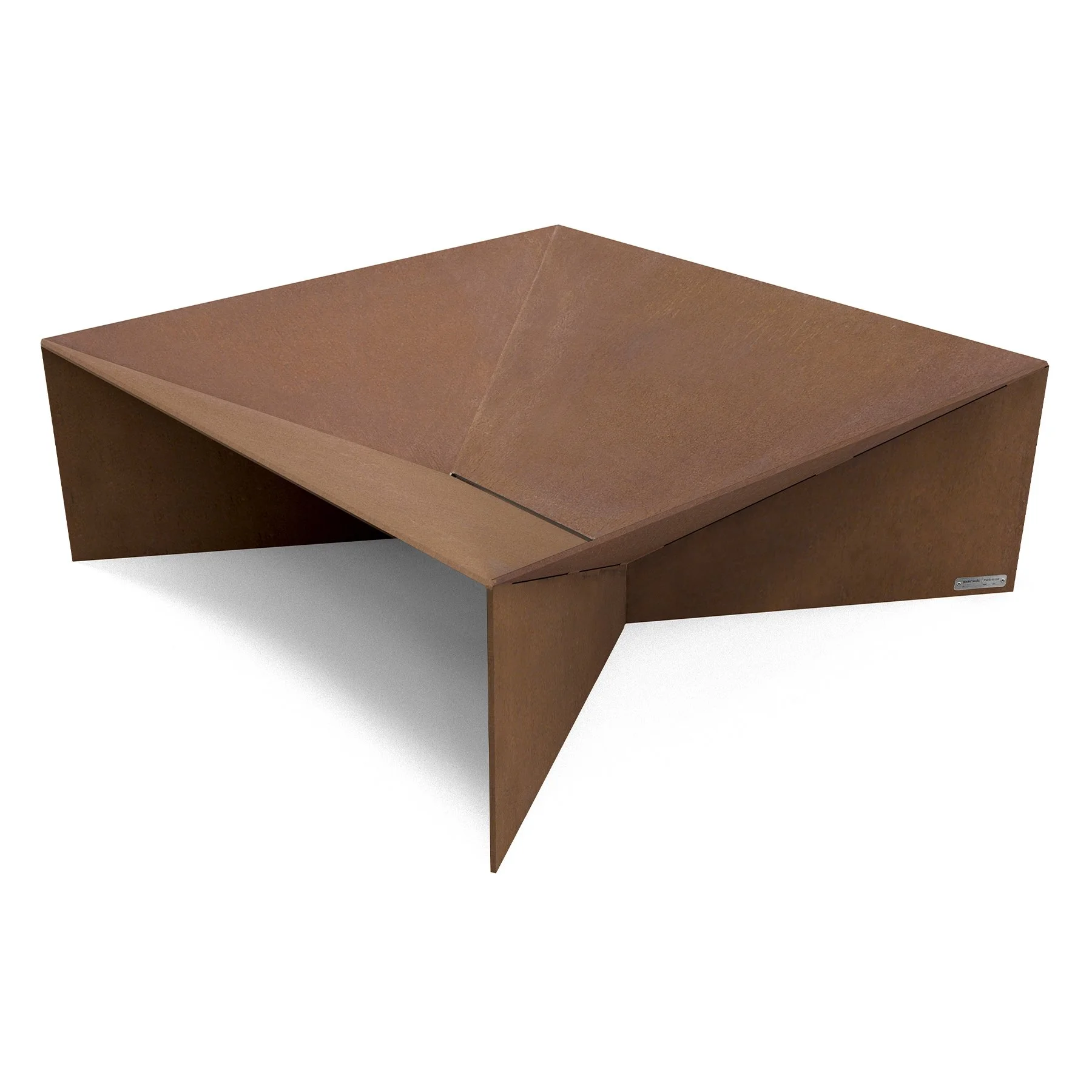 Geometric Pits Corten Steel Fire Pits & Architectural Objects — plodes® studio