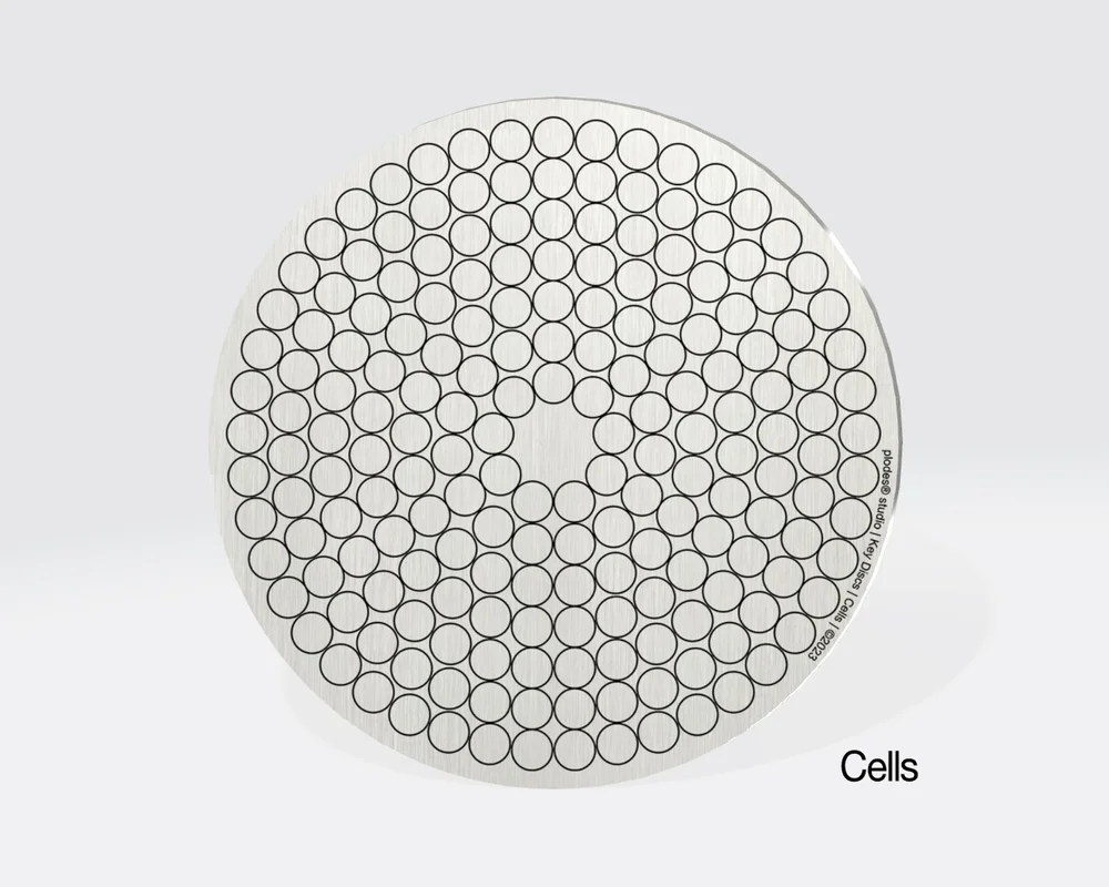 Crypto Seed Phrase Backup Plate | Key Discs — plodes® studio