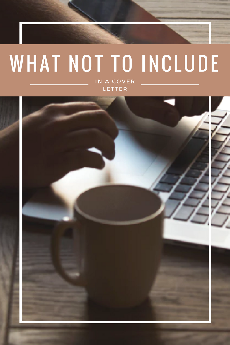 What not to include in a cover letter | Katie Lewis