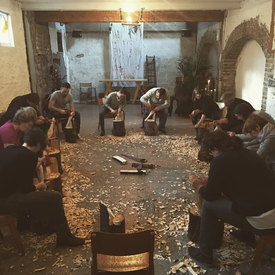 Beginners Spoon Carving at Ballymaloe Cookery School