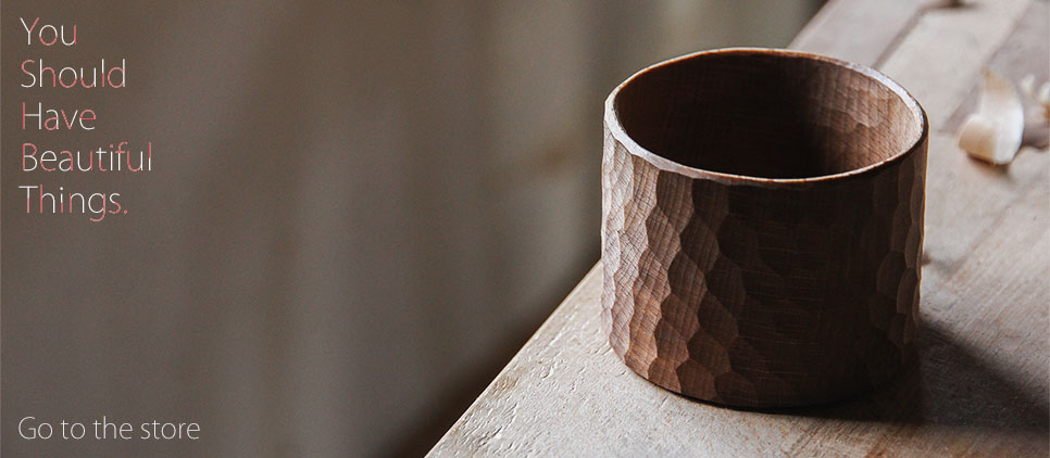 Handcrafted Wooden Pot