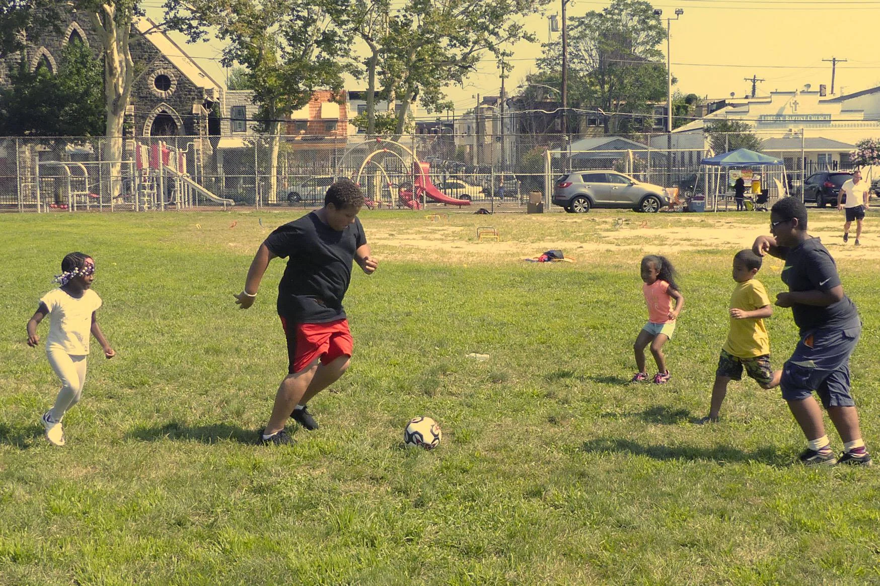 Hissey Playground Soccer Camp 2017