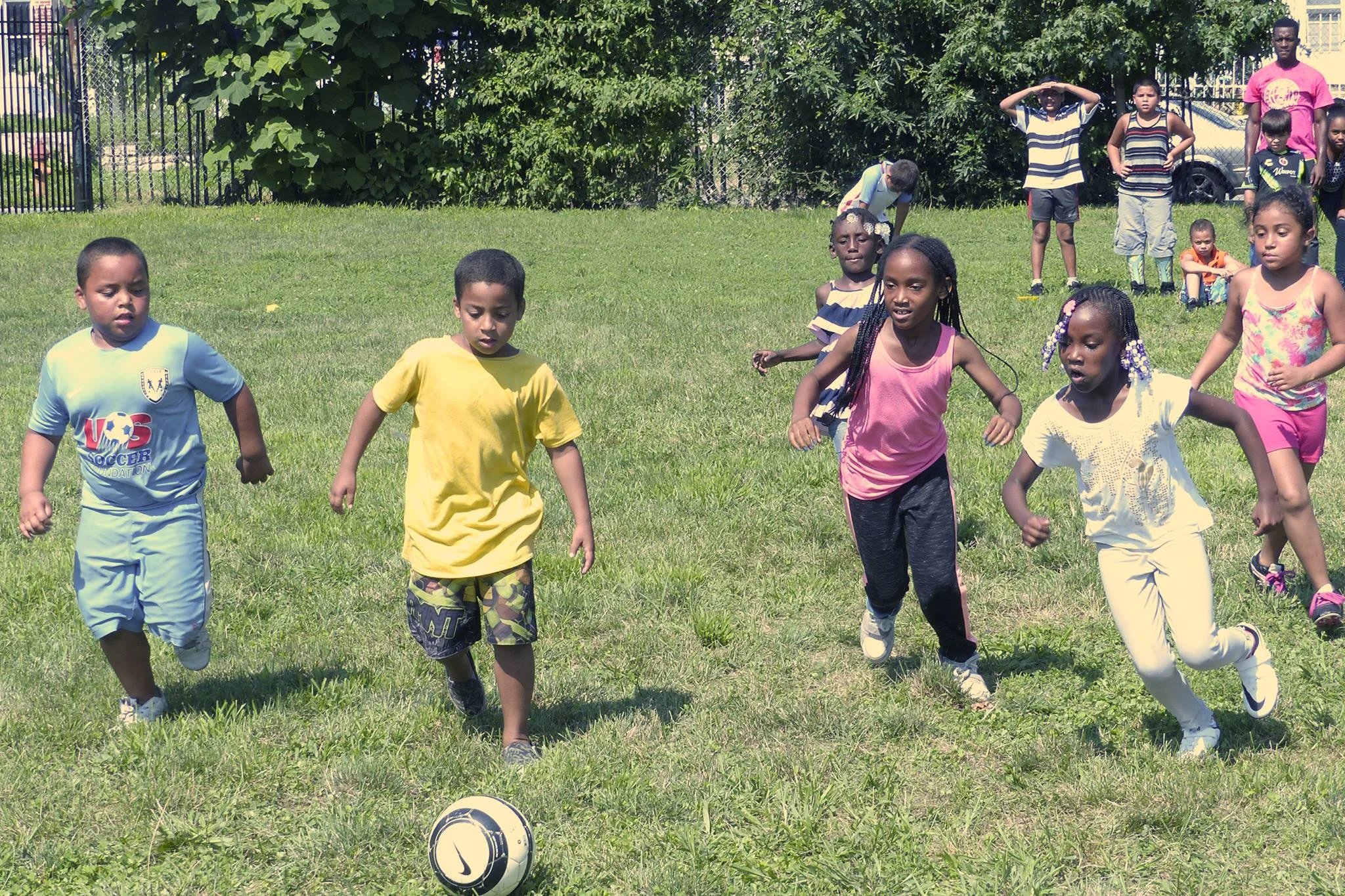 Hissey Playground Soccer Camp 2017