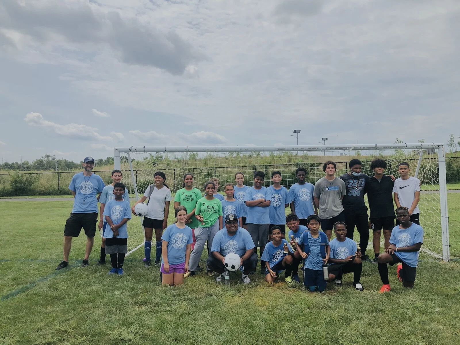 Kensington Soccer Club at Kroc Center - Camden’s first ever Soccer Day./ Photo by Zathdielys Davila