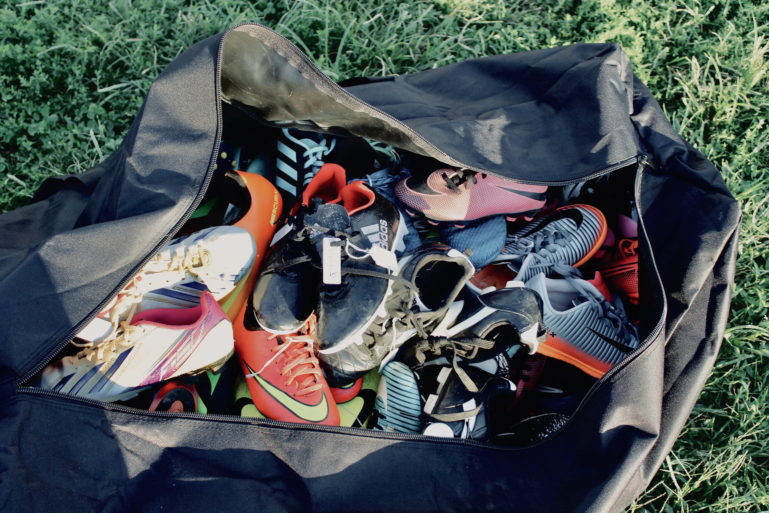 The collection efforts came from a place of wanting to help underserved youth continue to play the same game the Ketovers fell in love with./ Photo by Alberto Huichapa