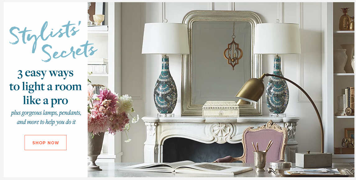 One Kings Lane Homepage