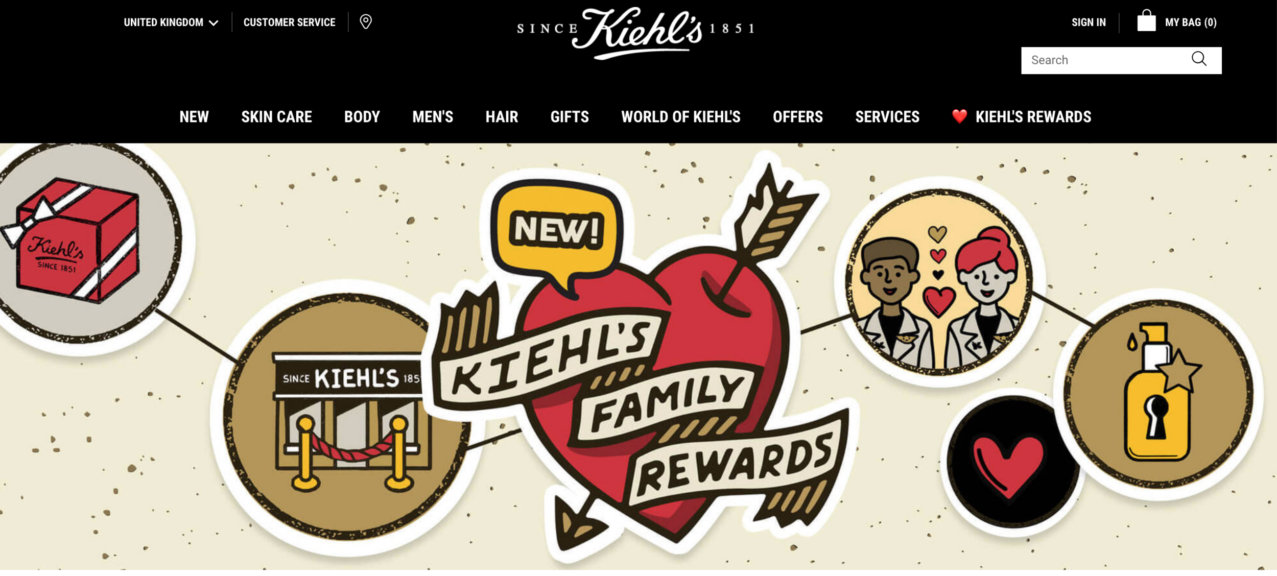 Kiehl's Loyalty Program