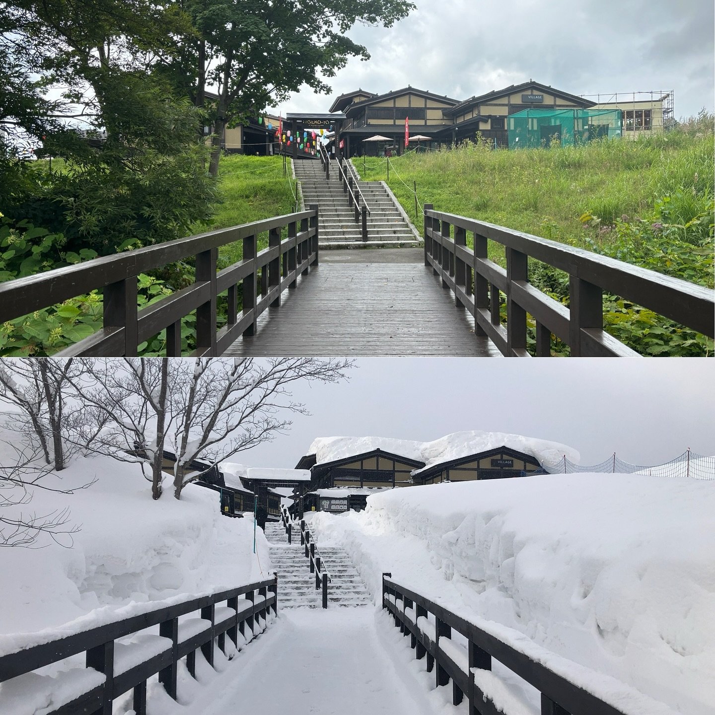 Our summer landscape is completely different to our winter one! We look forward to the transformation in approximately 3 months time ❄️ 

#japan #nisekojapan #winter #skishop
