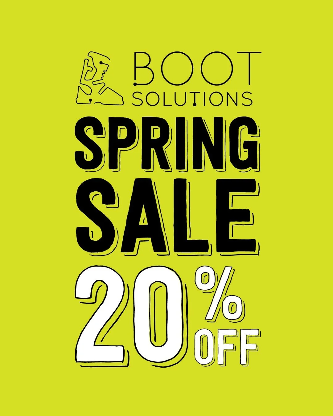 Spring Sale - 20% off skis, snowboards, outerwear, kidswear, goggles, gloves, and Lenz baselayers. Offer available whole stocks last, at all Boot Solutions and Village Sports stores. 

#skishop #wintershopping #nisekojapan #hakuba