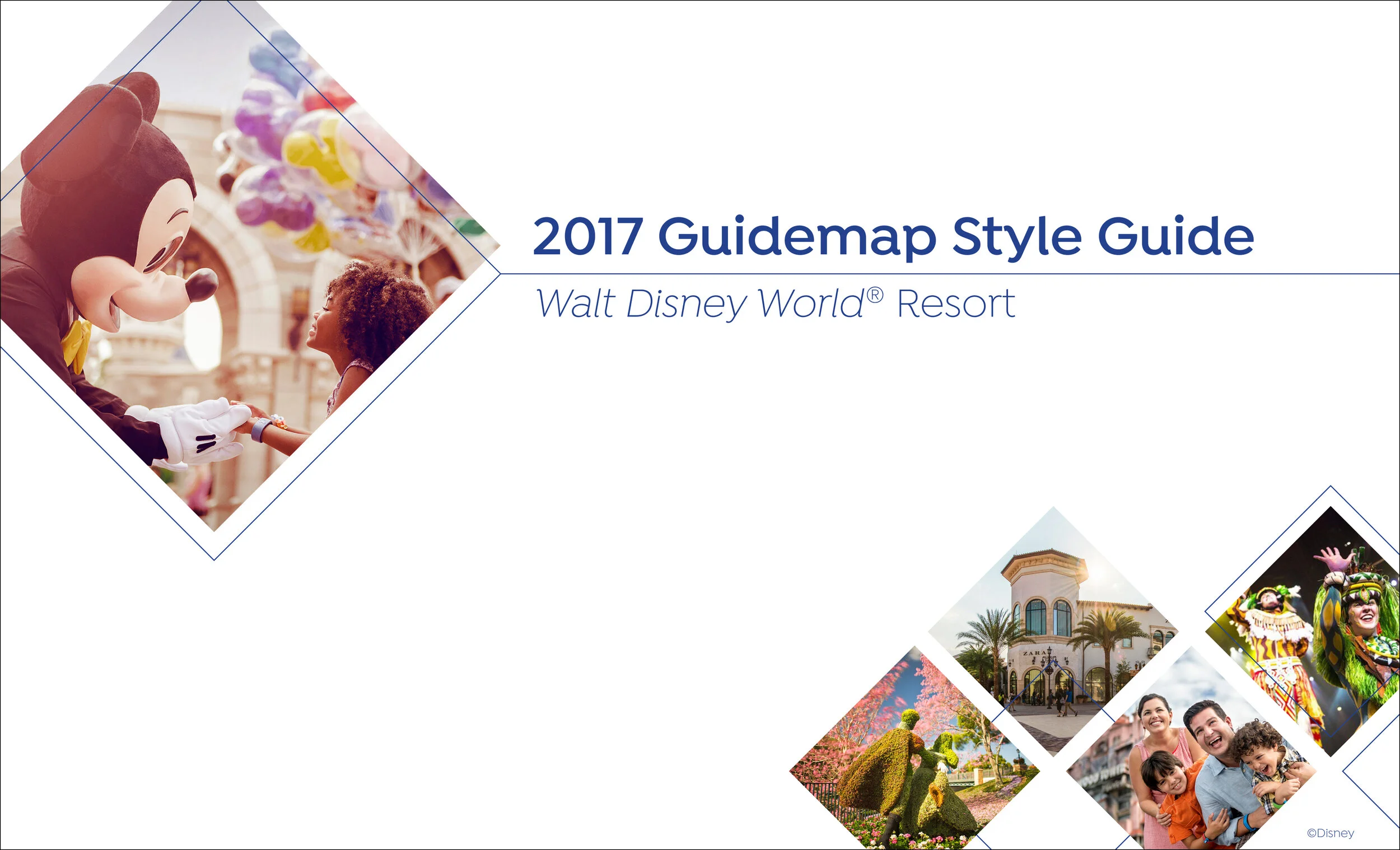 Walt Disney World Resort Guidemaps — Cara Blake Designs