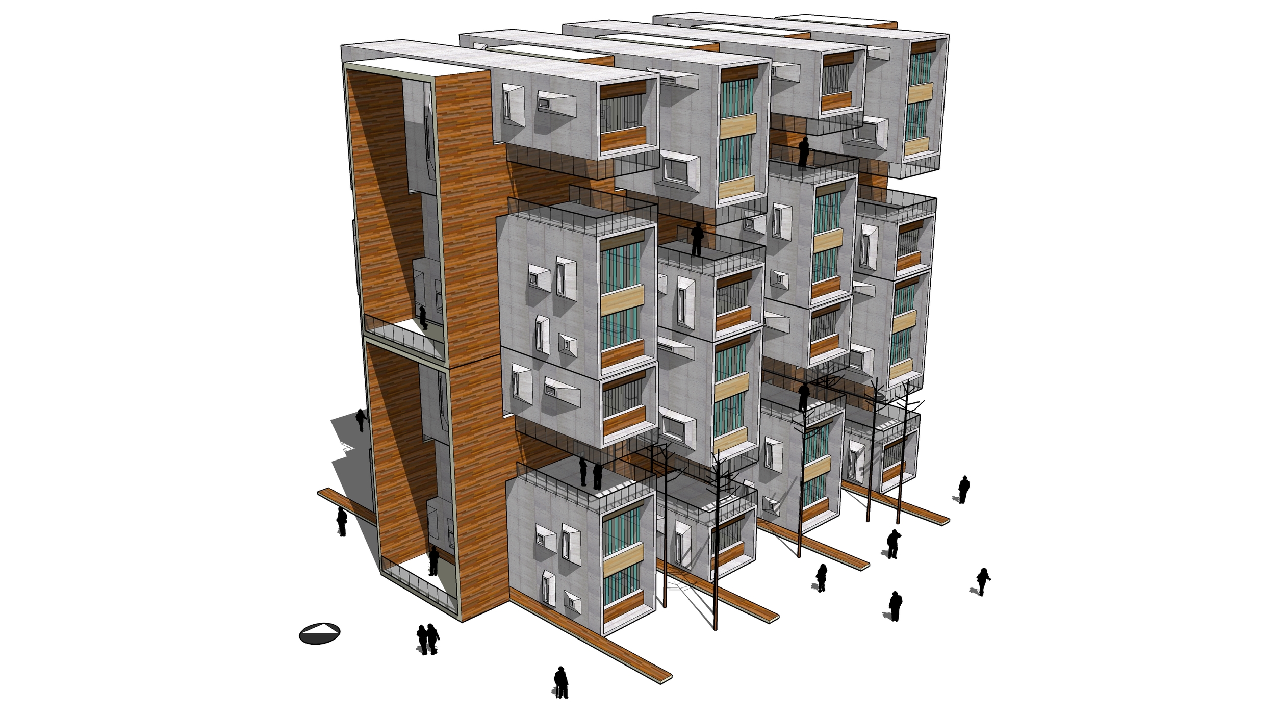 Structures Condominium Design Condominium Housing Building - Edificio de Vivienda Condominio — My ...