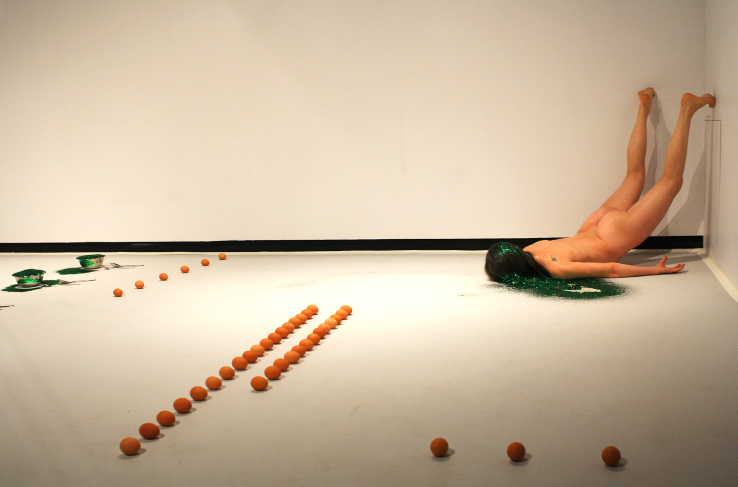 Untitled (Slick Glittery), (2014)