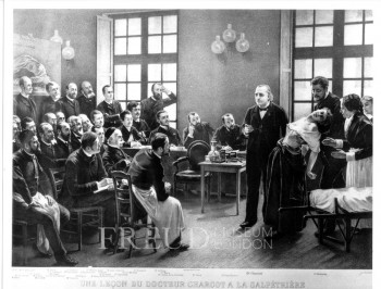 In the Freud Museum is is known as The Lesson of Doctor Charcot .