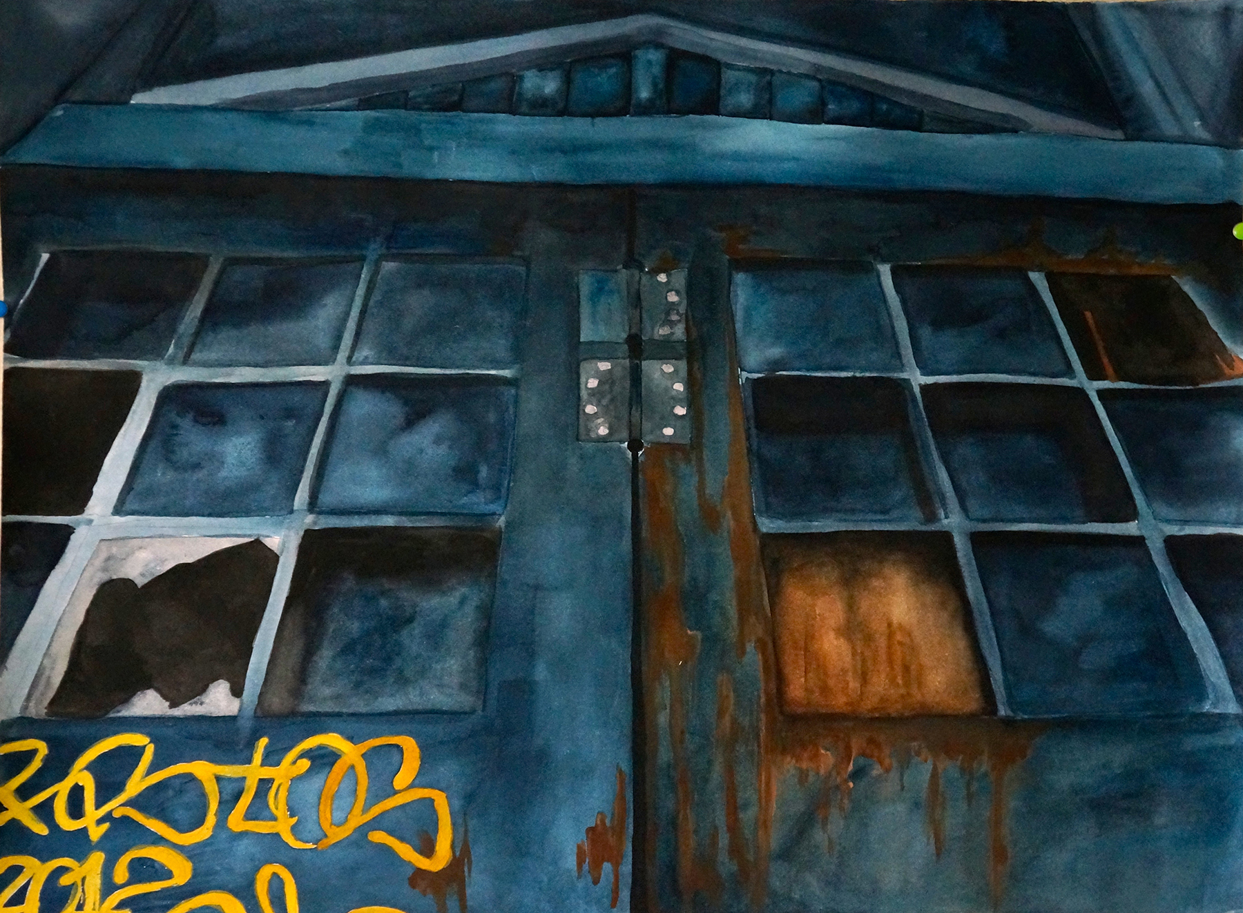 The Blue Door