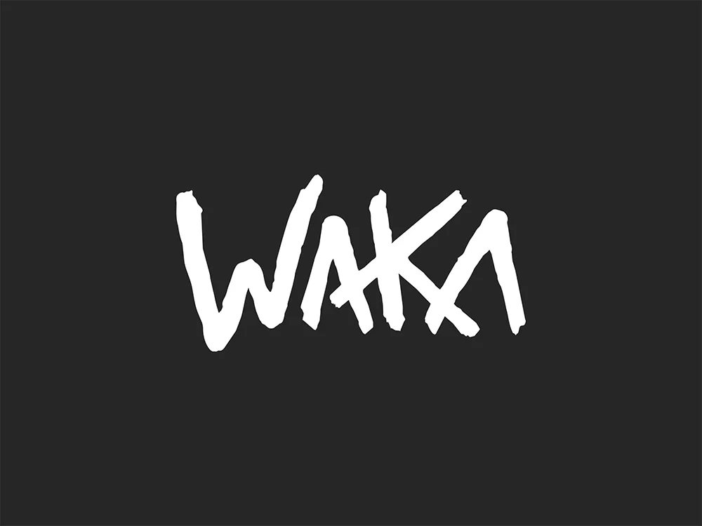 DJ WAKA Logo Design