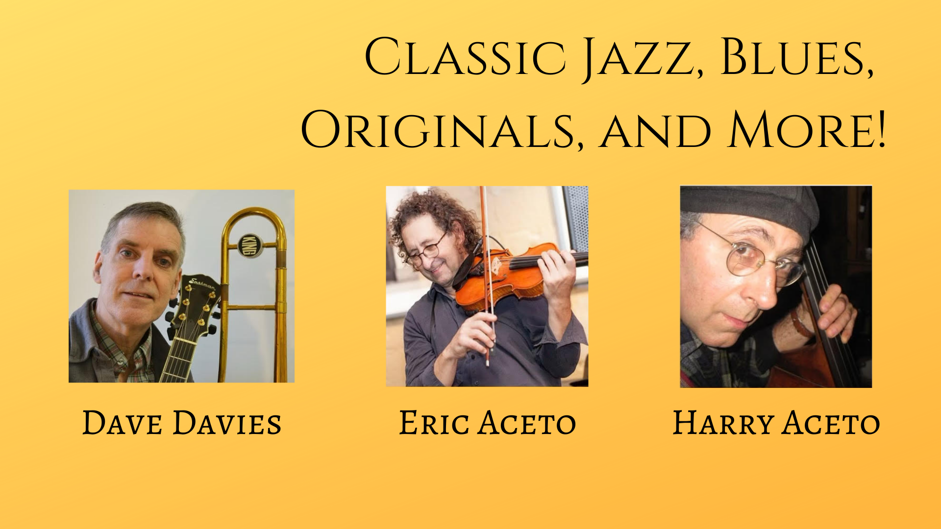 Monday Night Wood-Fired Pizza and Jazz