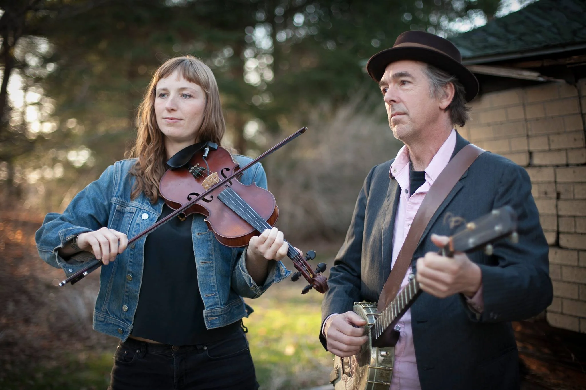 Richie Stearns &amp; Rosie Newton at South Hill Cider