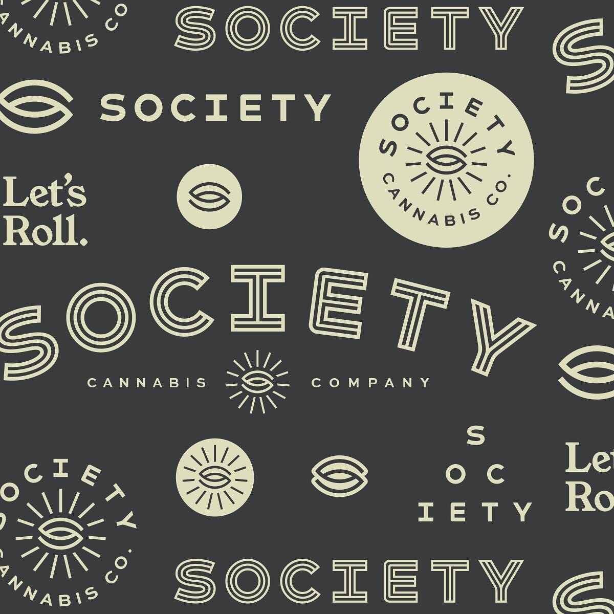 I&rsquo;m excited to finally share the branding I designed for Society Cannabis Co., a new cannabis dispensary in Clinton, MA, a collaboration with Good Work in Austin, TX, co-Creative Director Dot Johnson @dotdjohnson. #logodesign #branding #design 