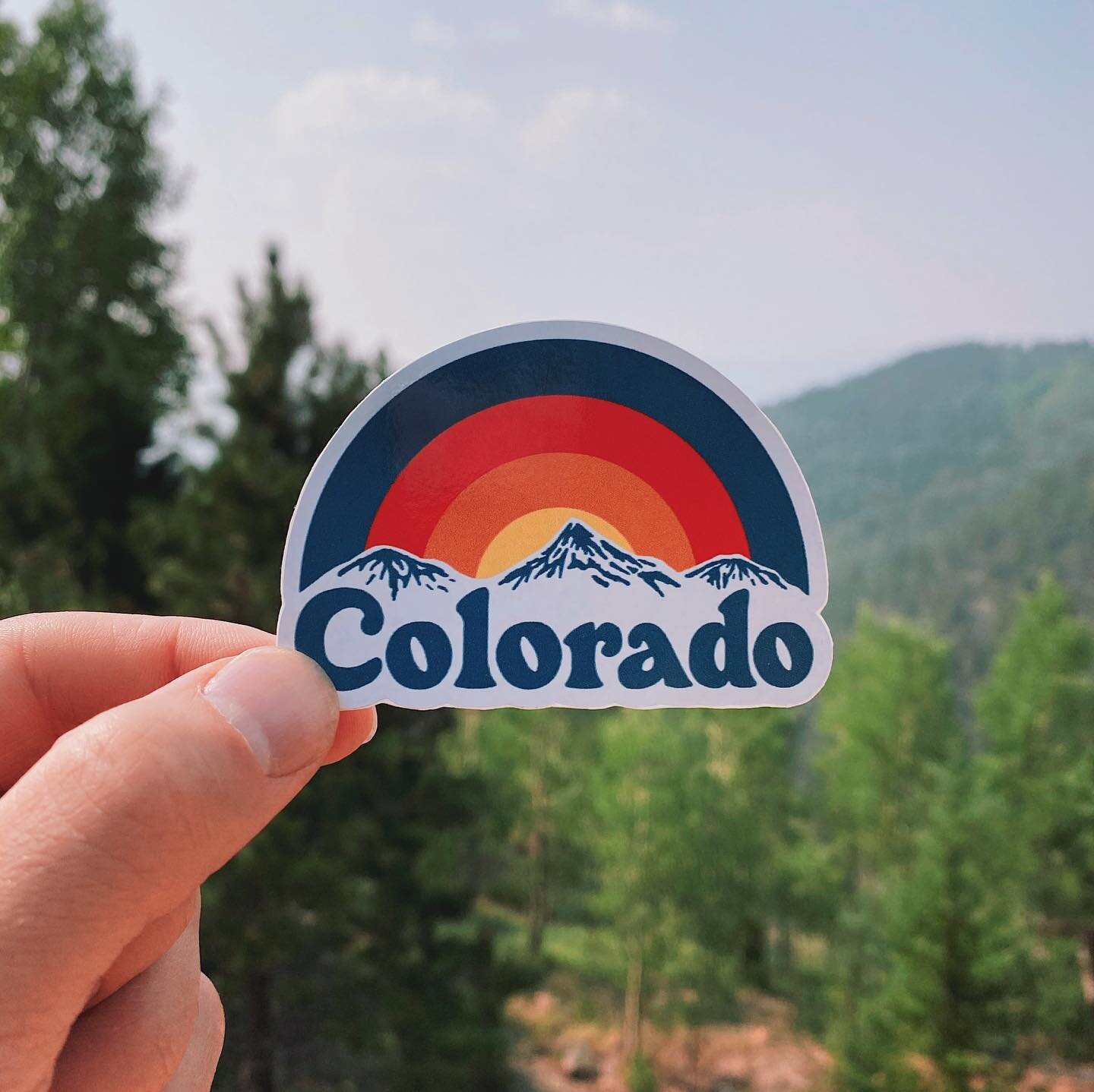 New sticker in the shop! #colorado #sticker #graphicdesign #lettering #handlettering #design #goodtype #coloradosticker #showusyourtype