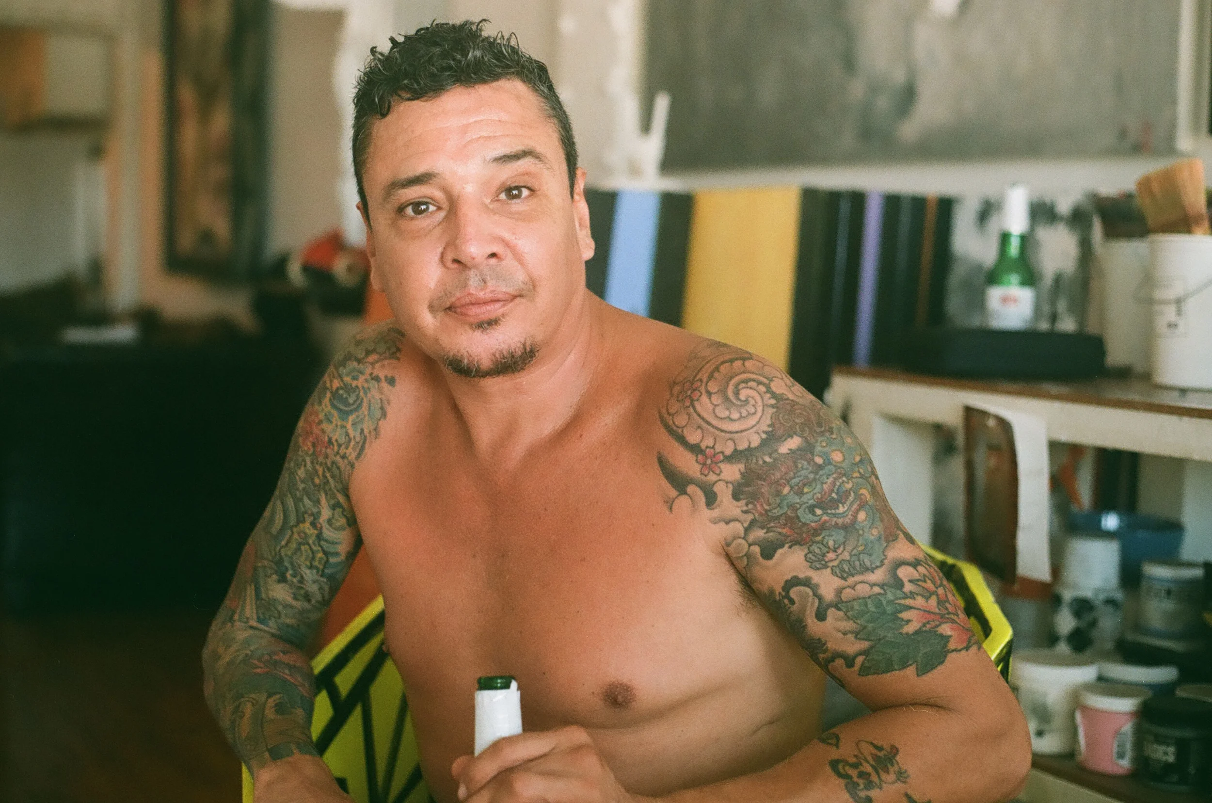 Meet Mario, an artist, business man, and a great story teller. He loves telling stories. Taken with my Canon Ae-1 35mm film.