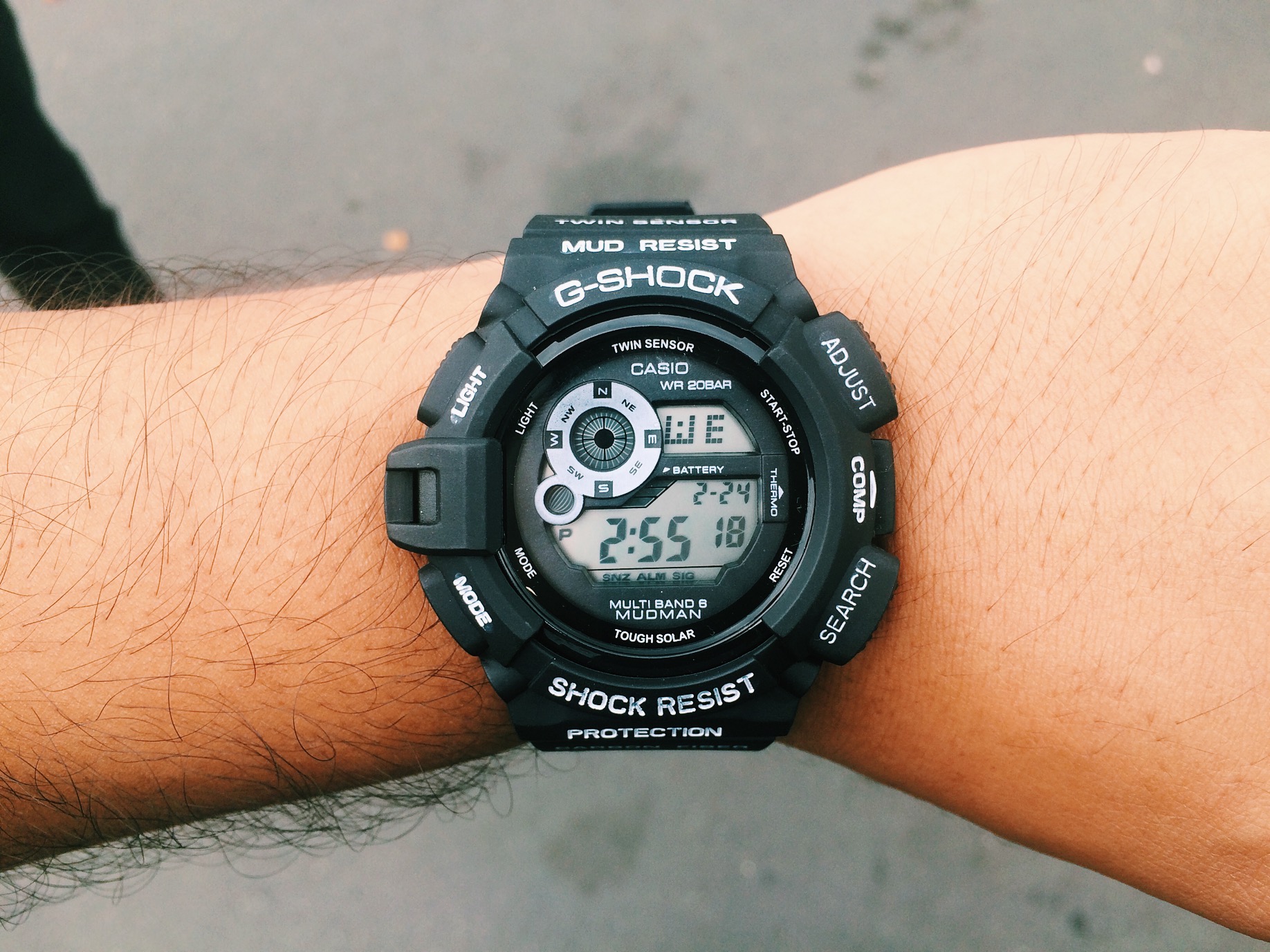 I came up on this G-Shock at Kobey's swapmeet, $18 bucks. Saw a couple of friends there making that paper. 