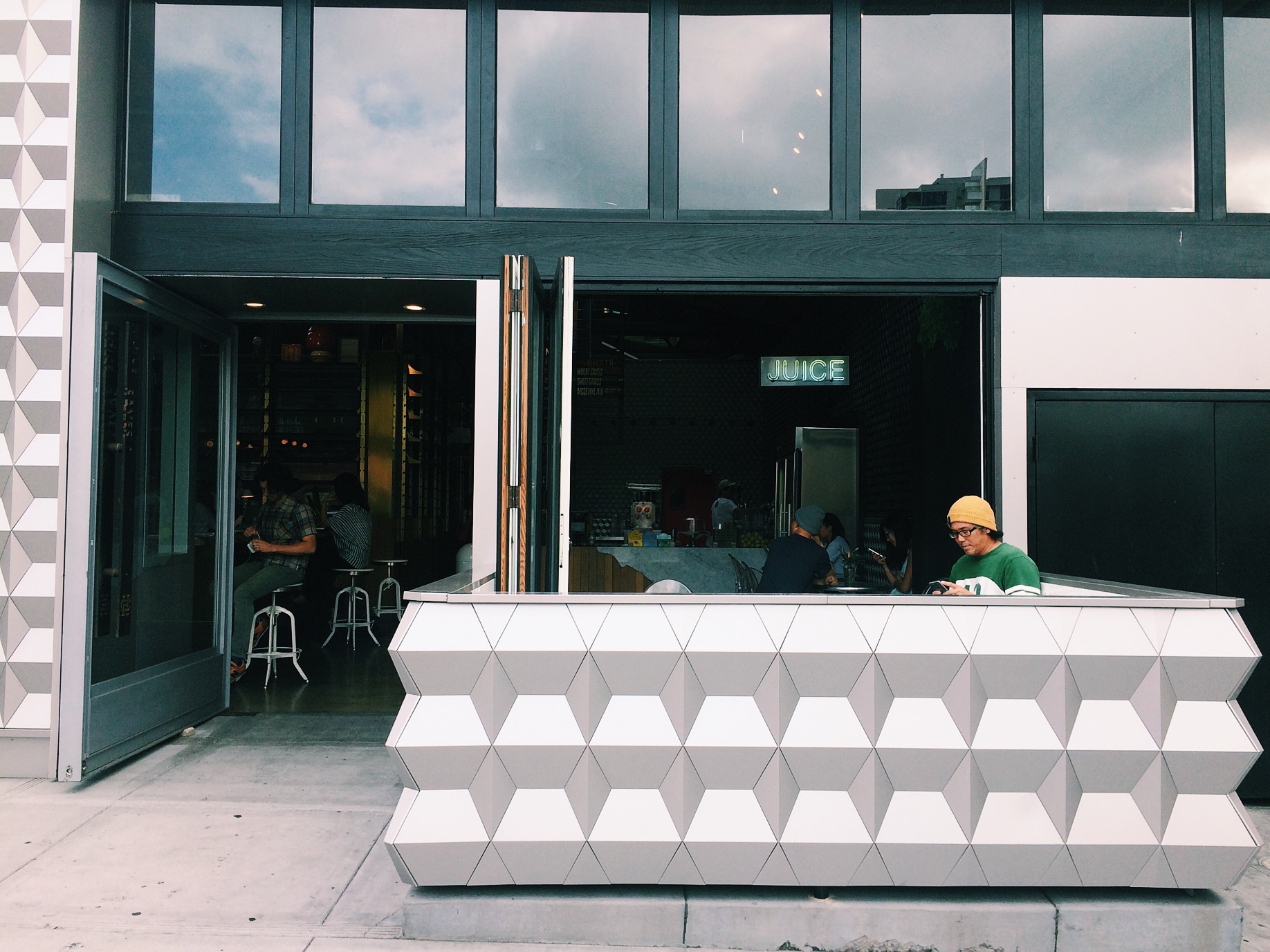 Made our way to Downtown to finish off some business and killed some time at Coffee & Tea Collective and Juice Saves. Beautiful spot. 