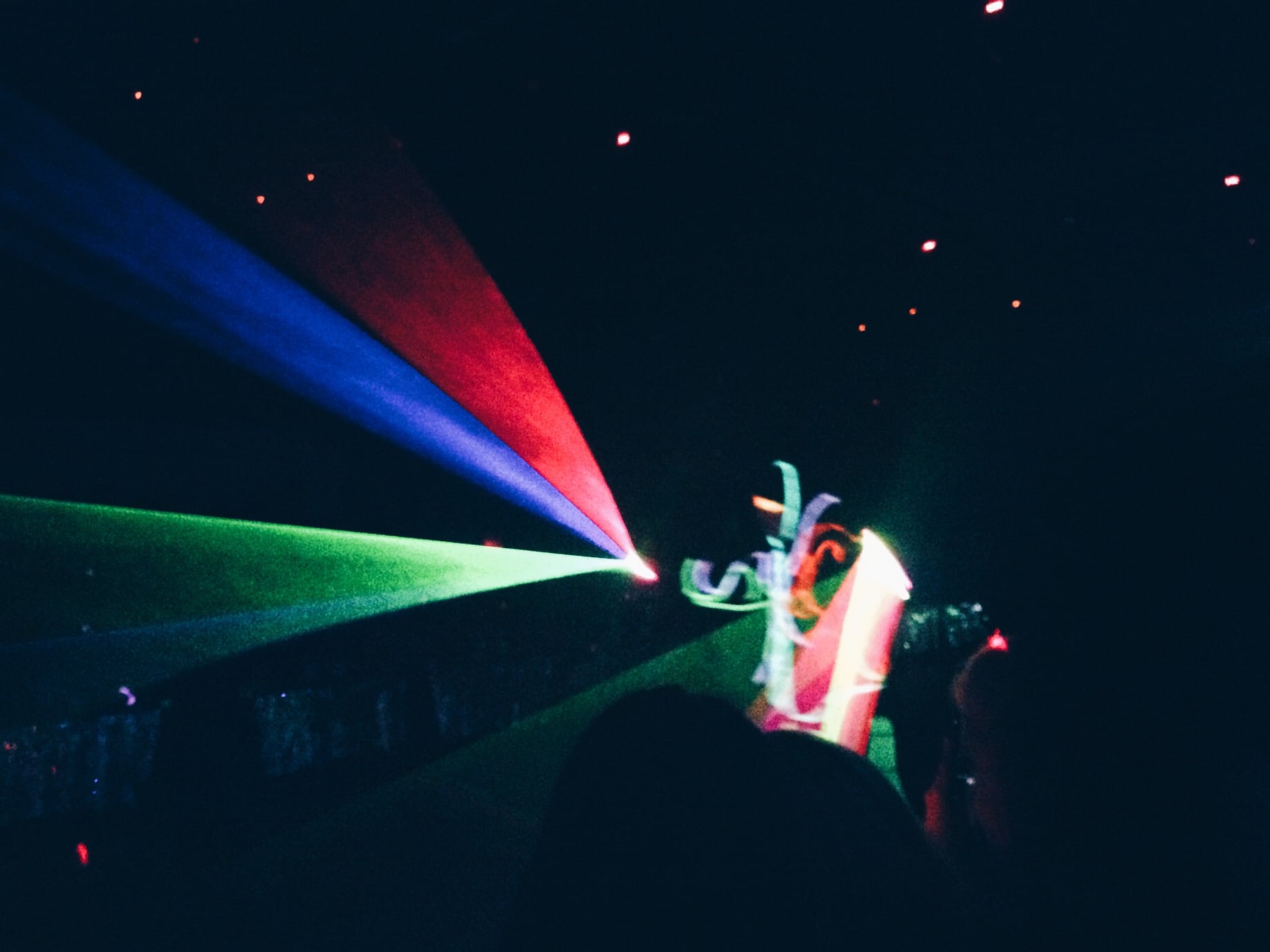 Out here shooting lasers at each other and shit. We had Kung Fu Panda and his crew fighting off some villains from Power Rangers. Shit was nuts, thought I was on drugs for a second. 