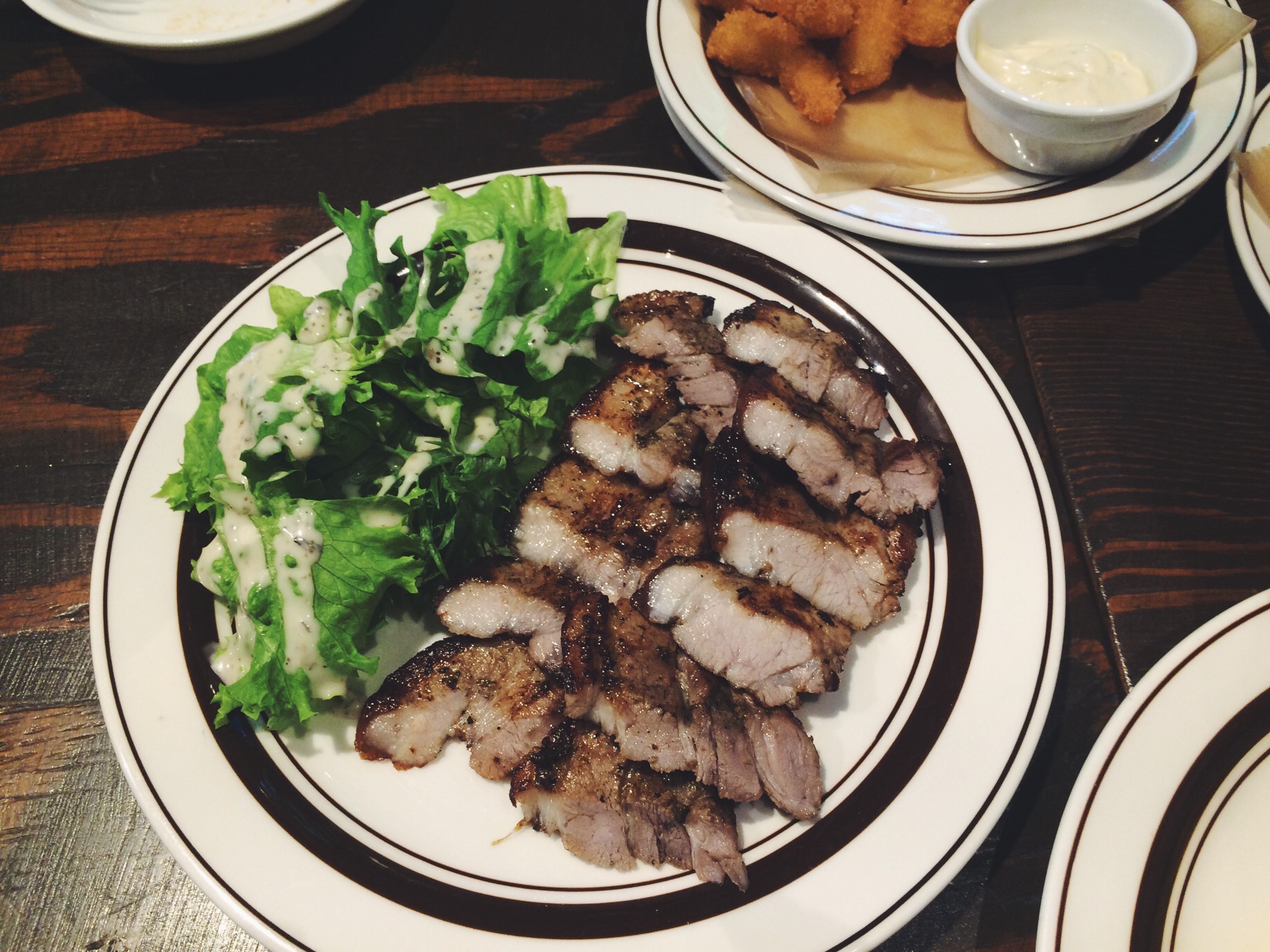 I think this was the pork belly, soooo tasty! 