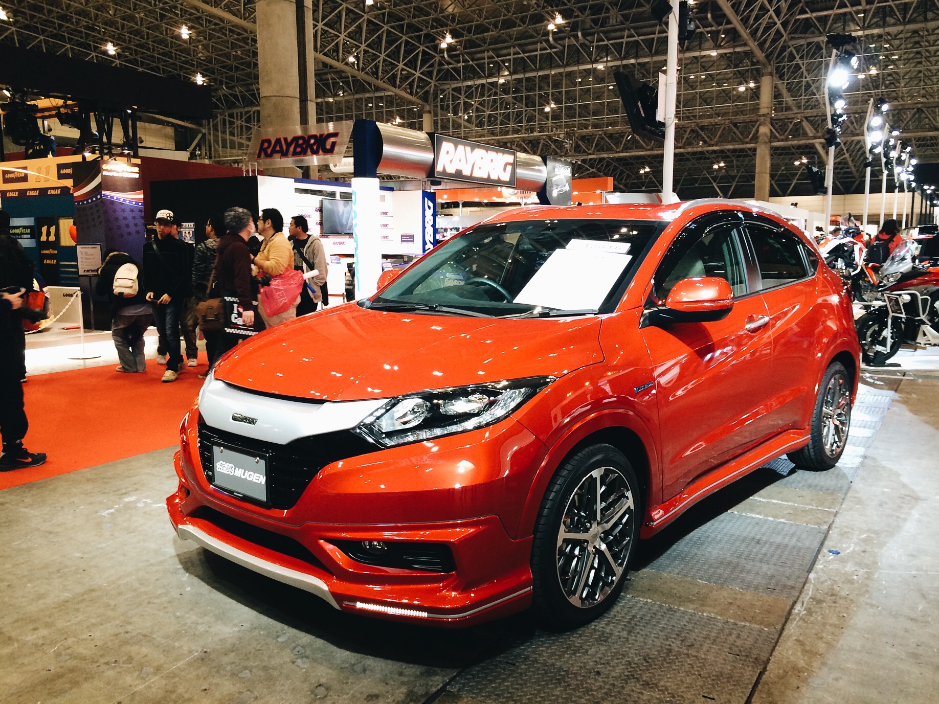 This is the new Honda HR-V in the states, not sure what its called in Japan but this is the Mugen edition. I want one. 